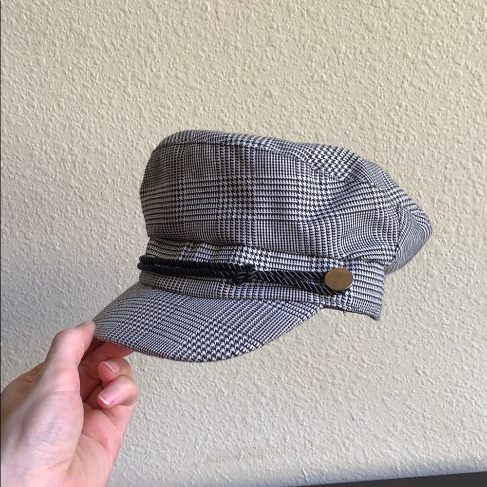 Gingham cap - Picture 2 of 3